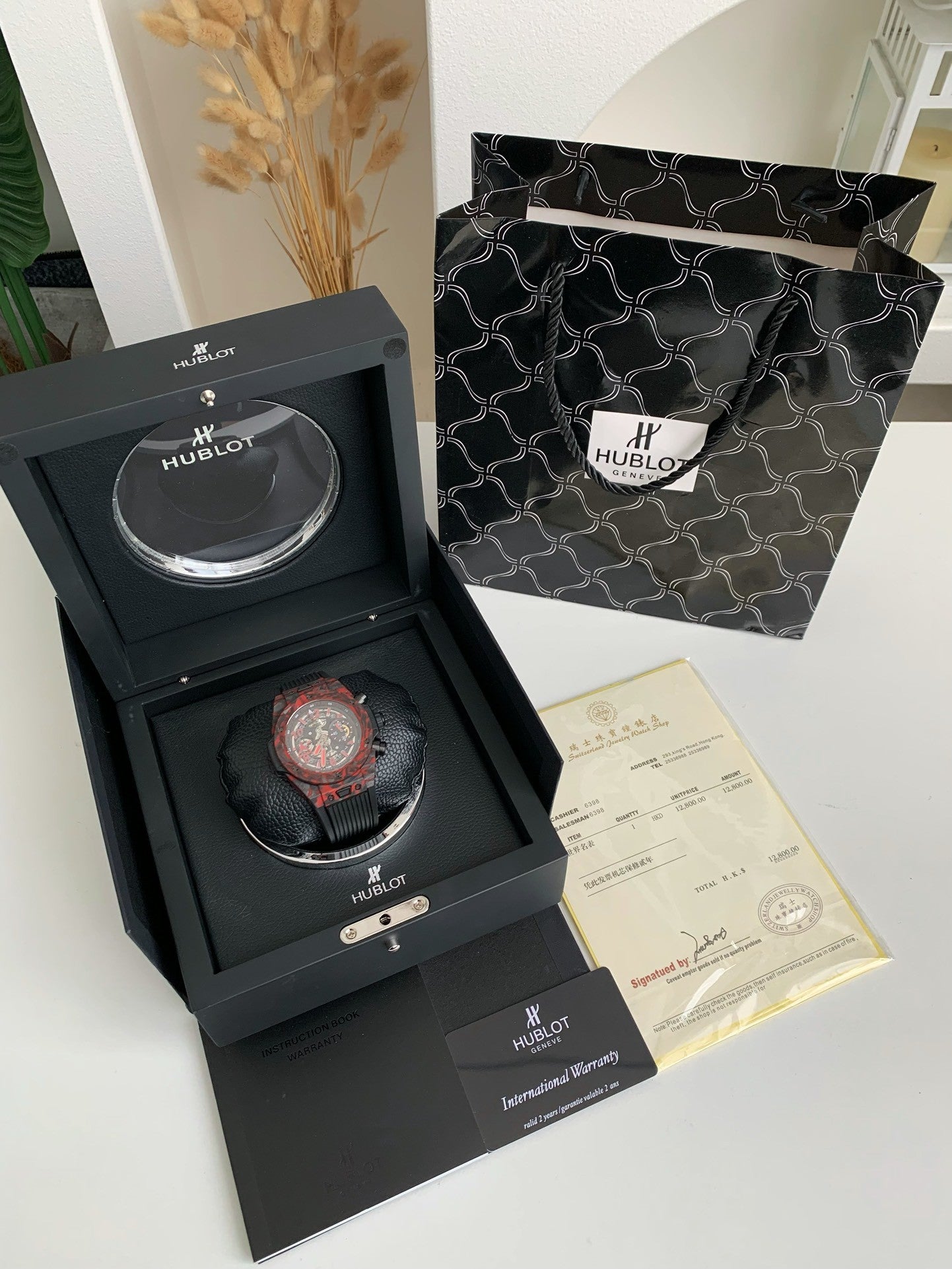 Hublot Big Bang Unico Carbon Alex Ovechkin Red Watch