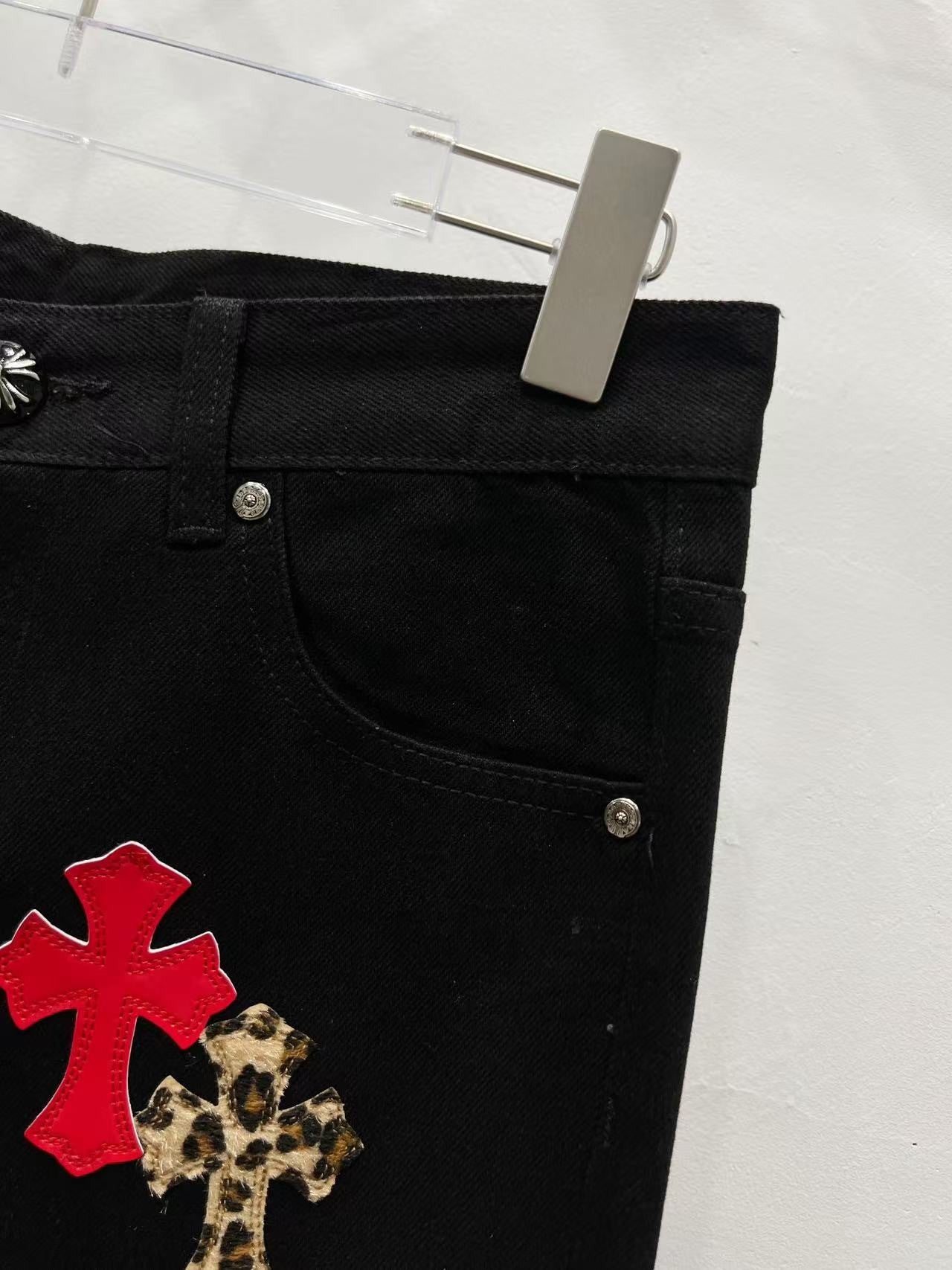 Chrome Heart St. Barth Cross Jeans