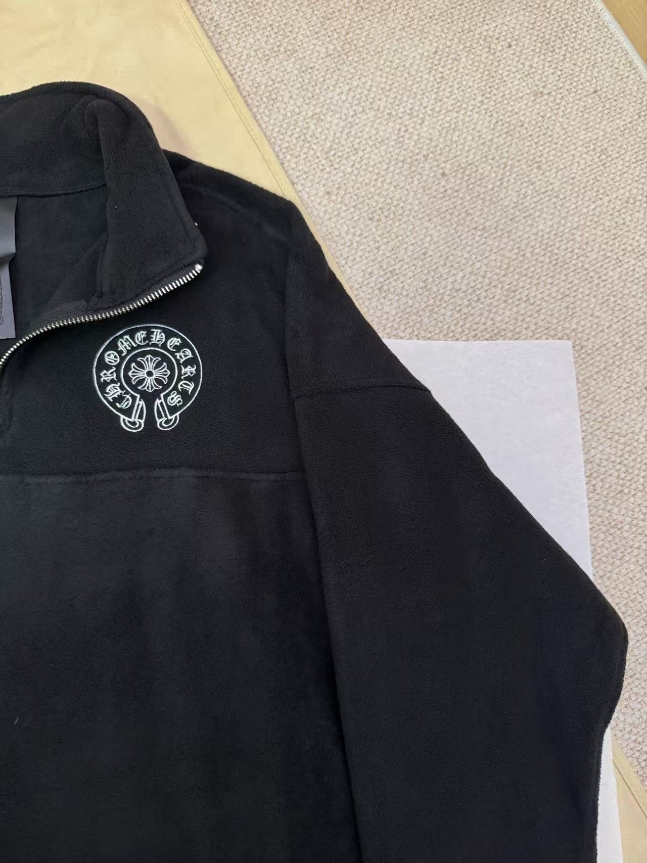 Chrome Heart Quarter-Zip Fleece