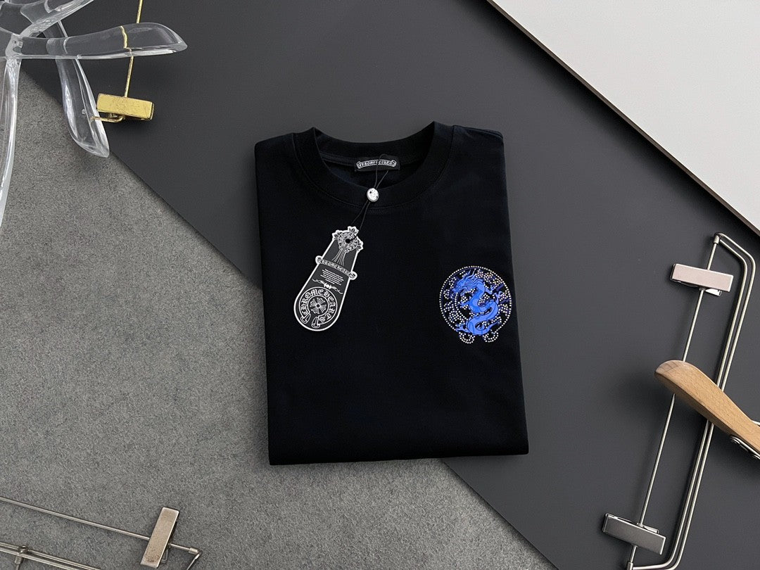 Chrome Heart Dragon Horseshoe Tee