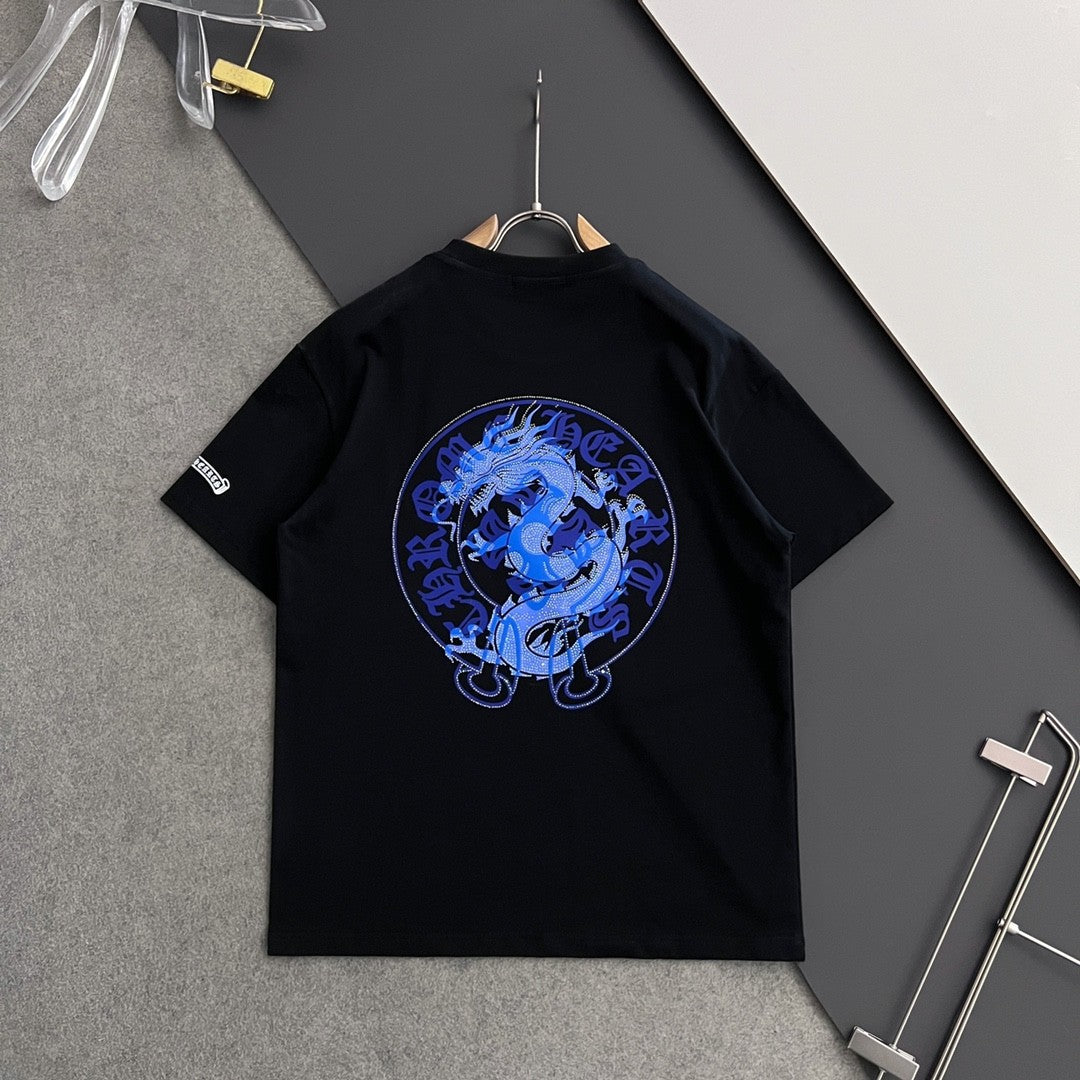 Chrome Heart Dragon Horseshoe Tee
