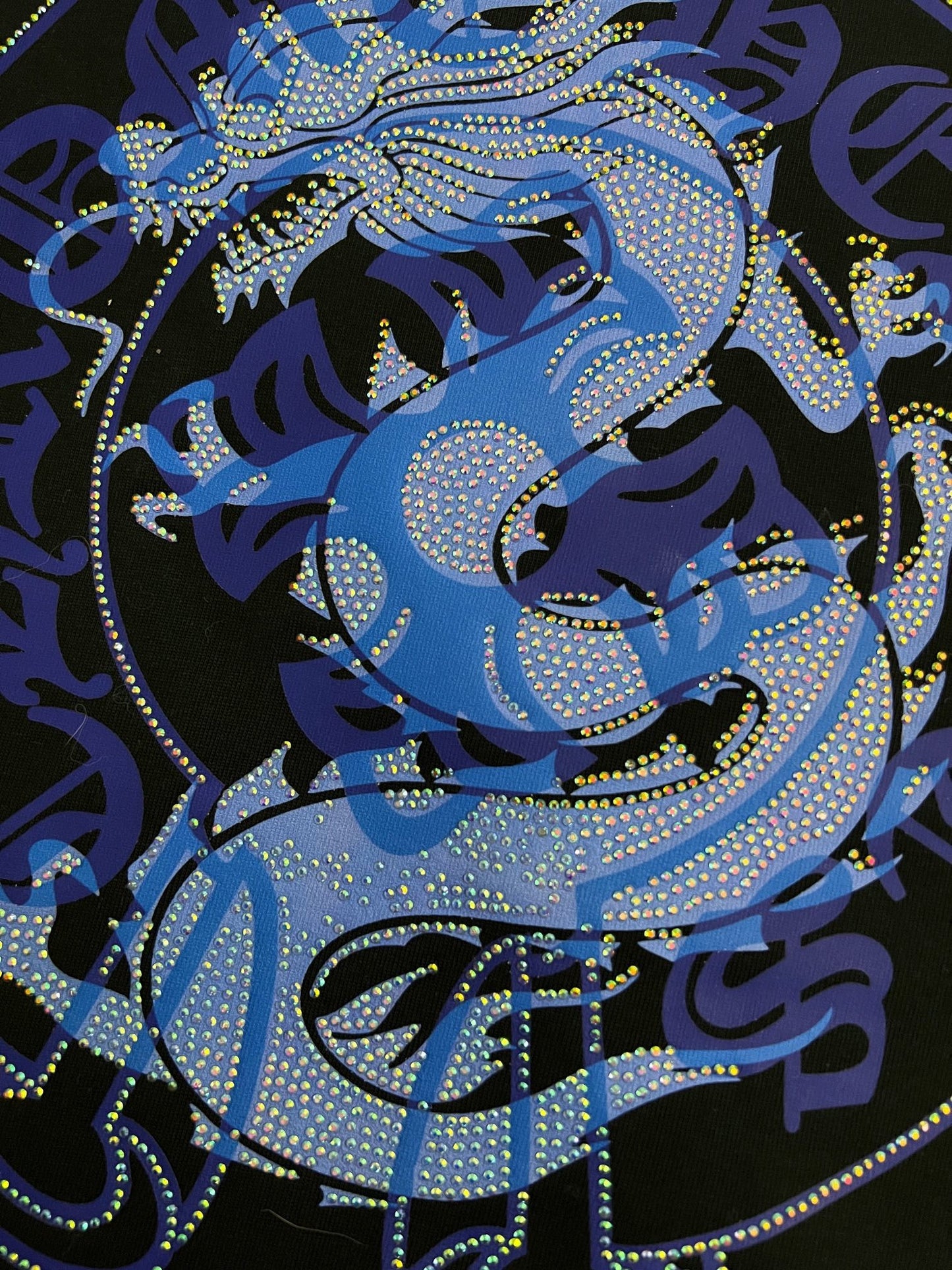 Chrome Heart Dragon Horseshoe Tee