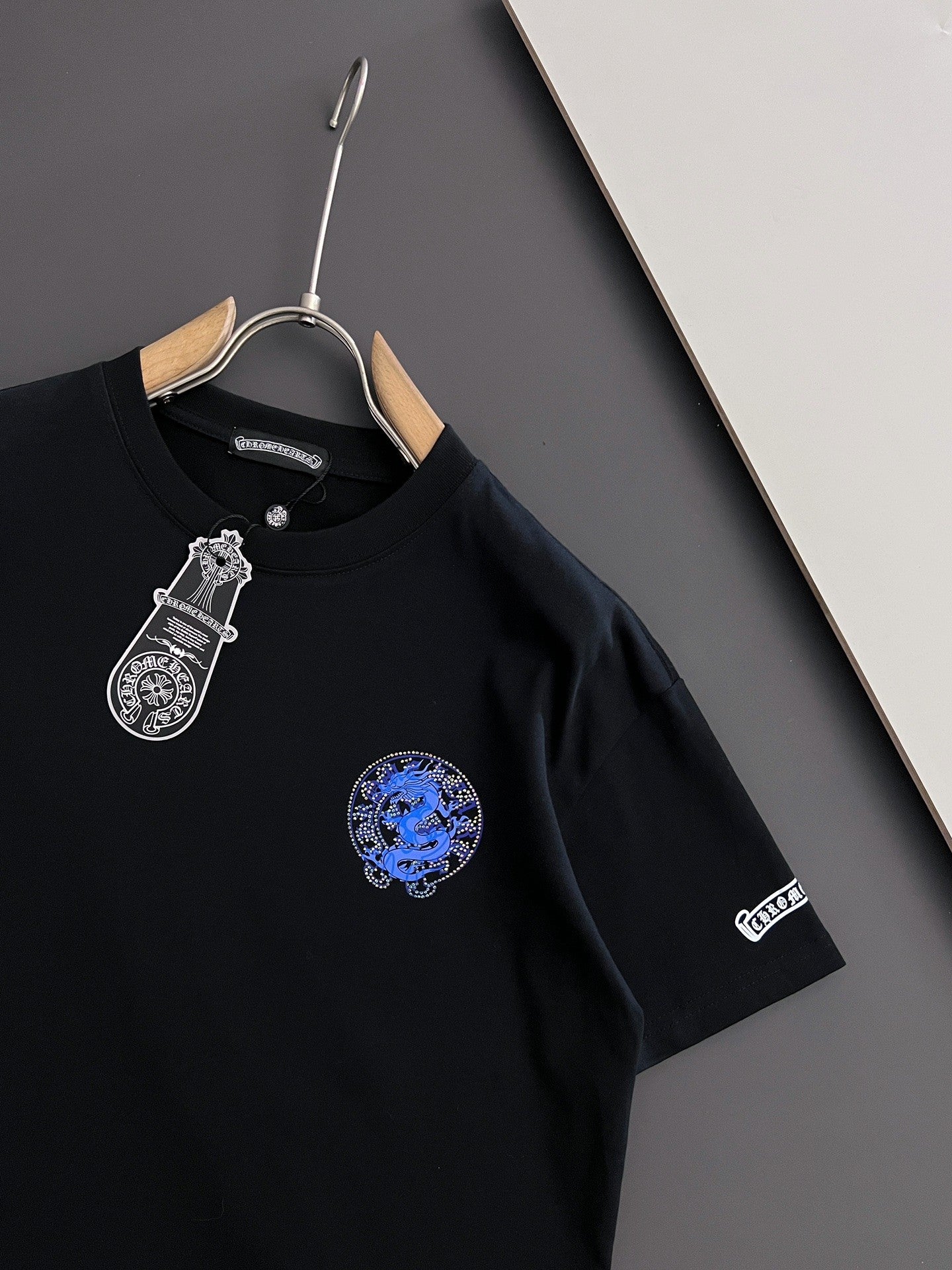 Chrome Heart Dragon Horseshoe Tee