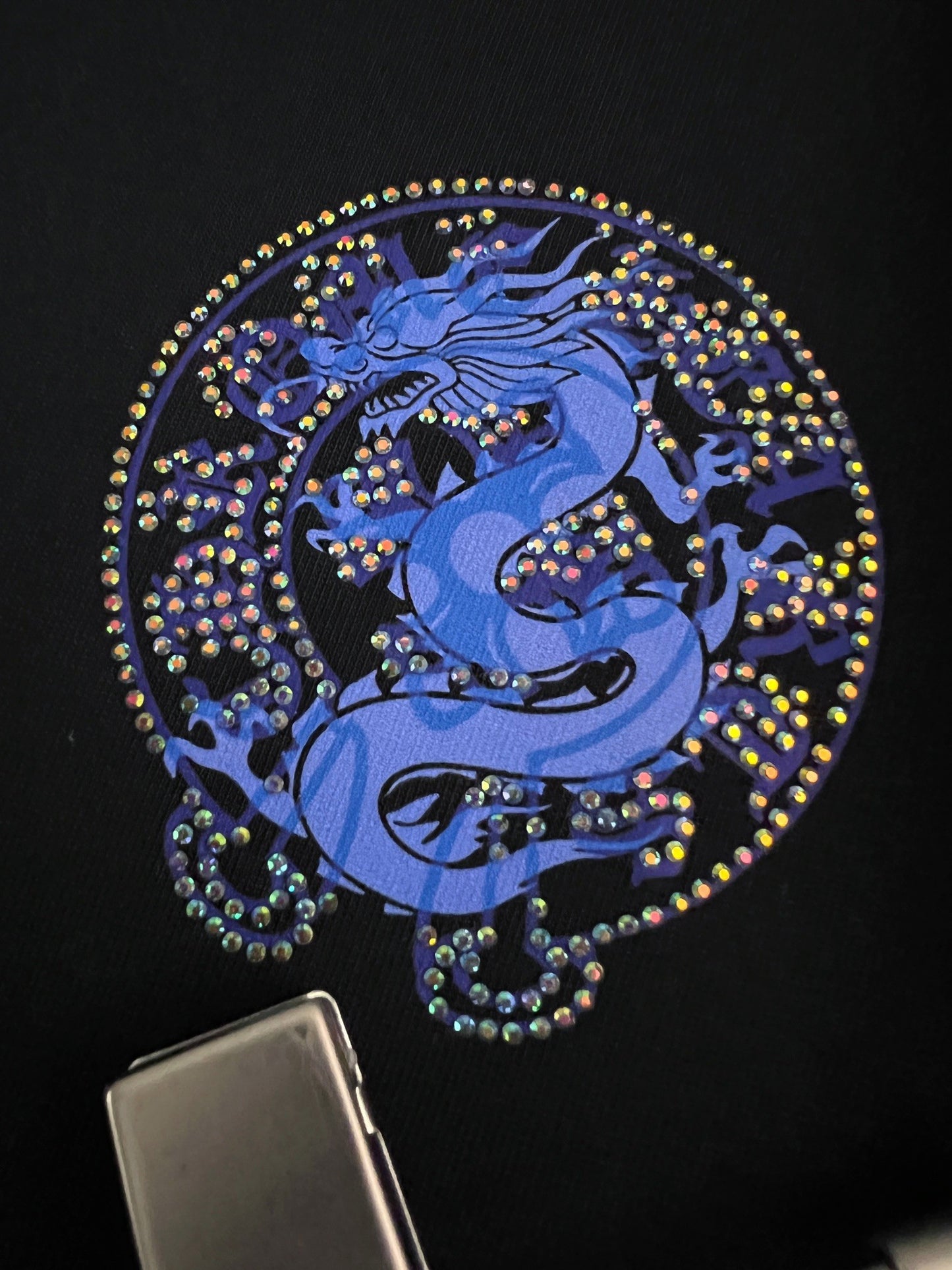 Chrome Heart Dragon Horseshoe Tee