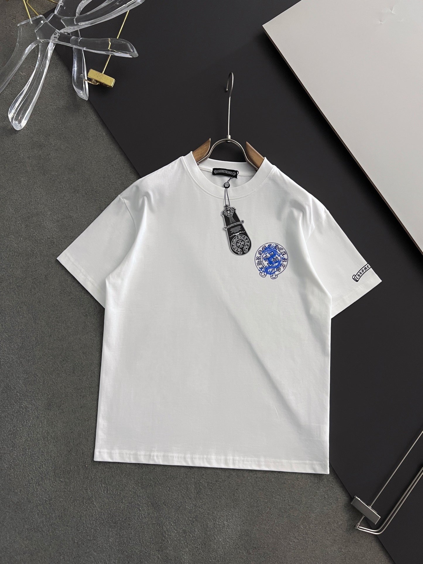 Chrome Heart Dragon Horseshoe Tee