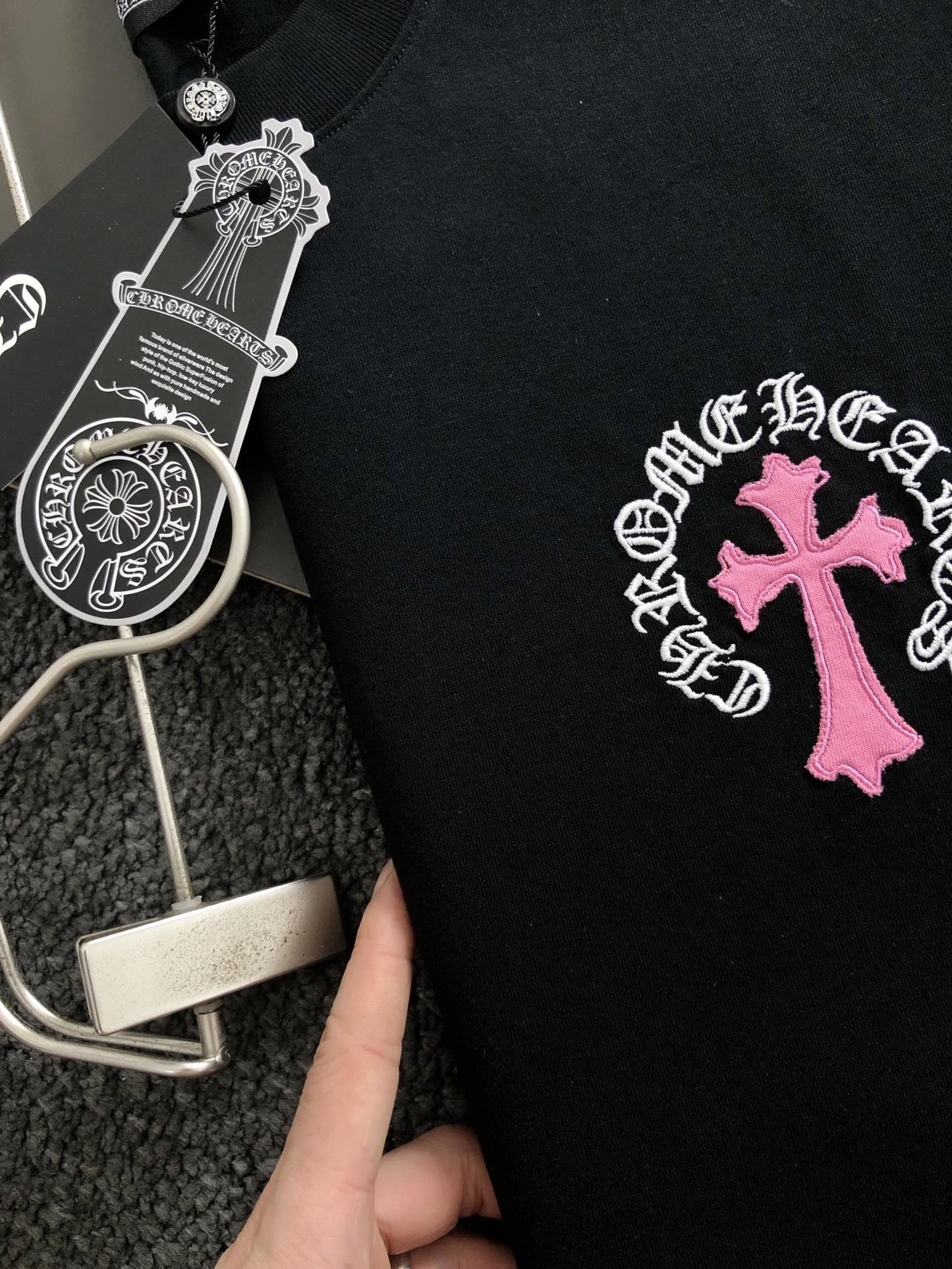 Chrome Heart Spray Cross Tee