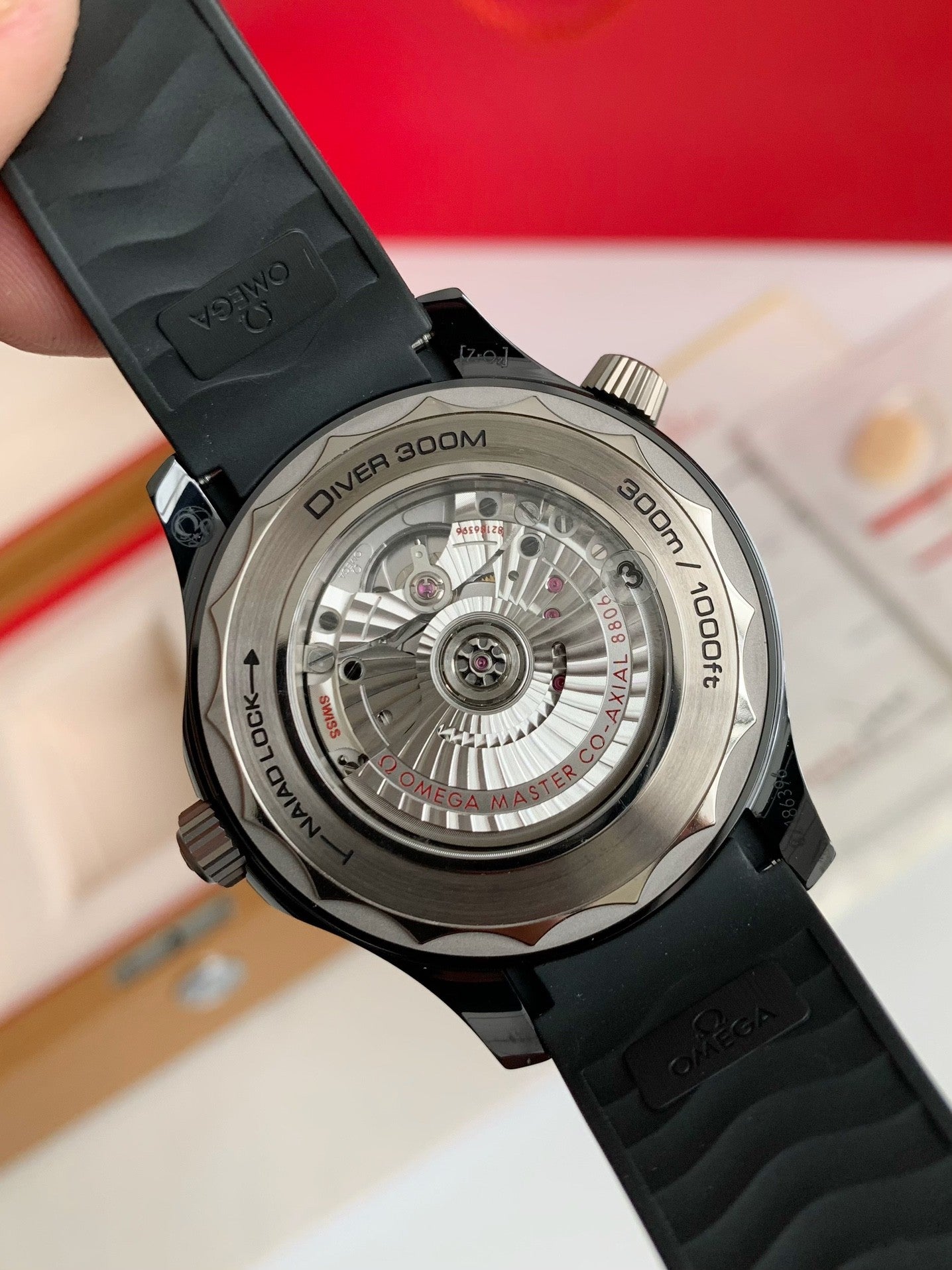 Omega Seamaster Diver 300M Master Chronometer black ceramic
