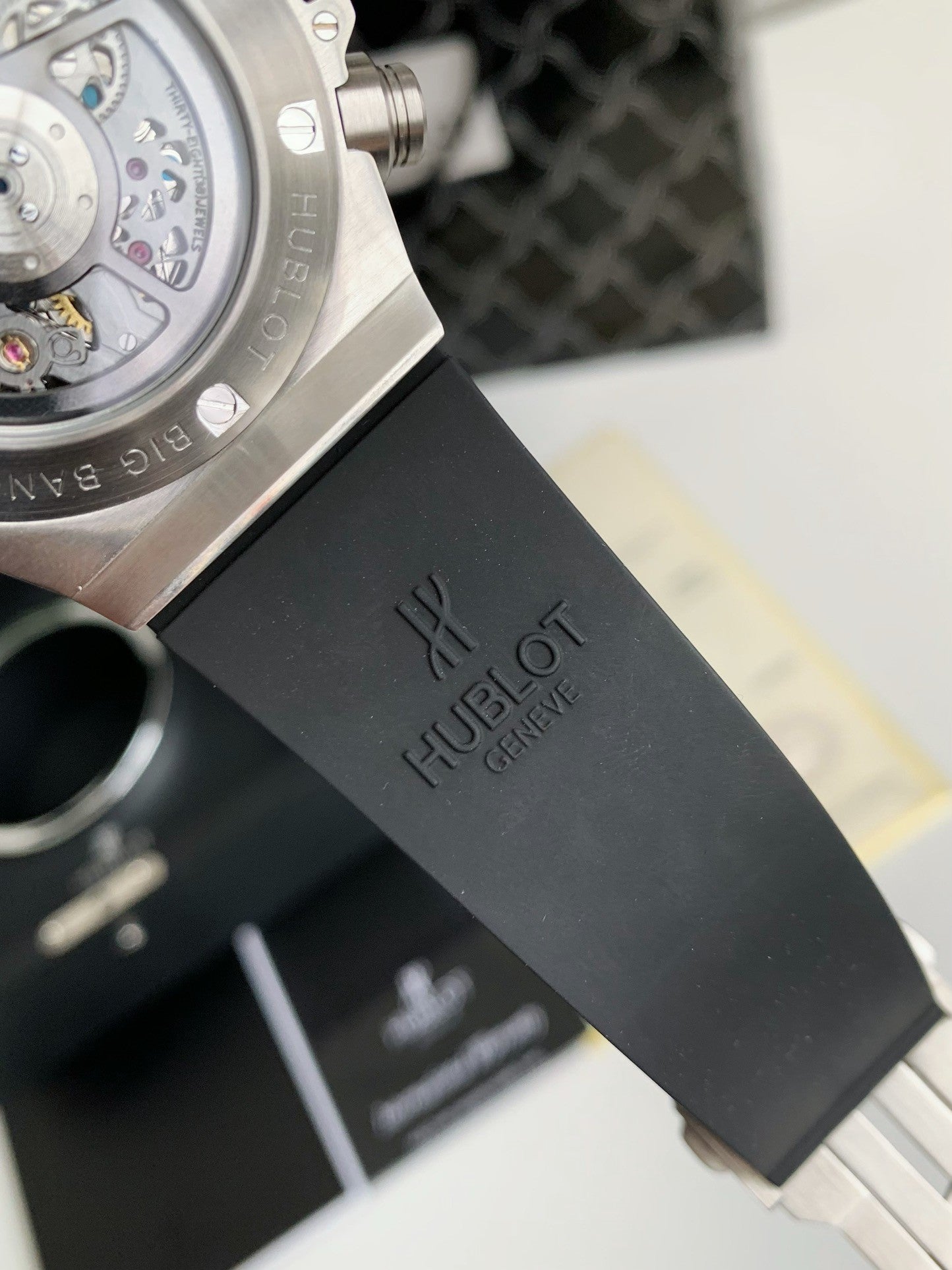 Hublot Big Bang Unico Titanium Pave