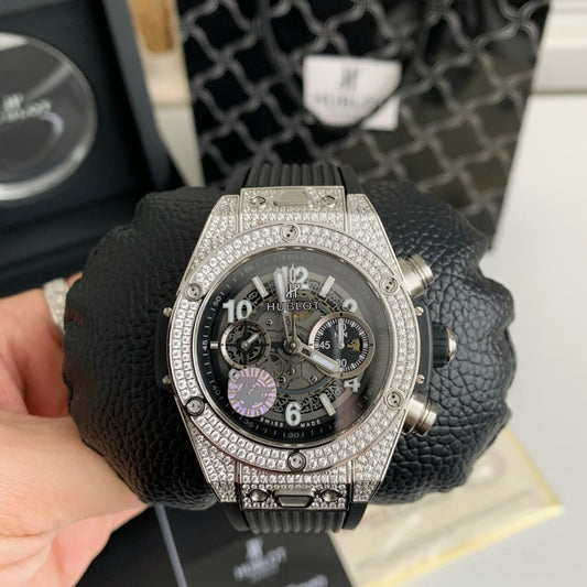 Hublot Big Bang Unico Titanium Pave