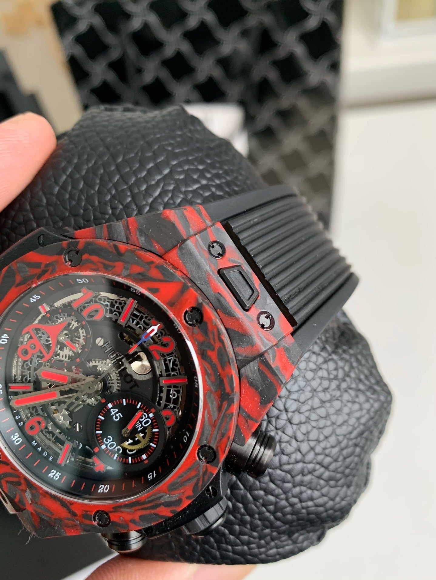 Hublot Big Bang Unico Carbon Alex Ovechkin Red Watch