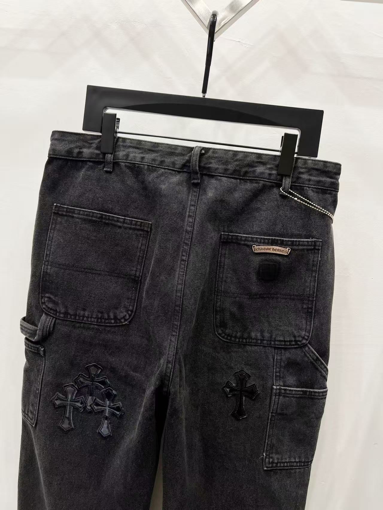 Chrome Heart Cross Carpenter Pants