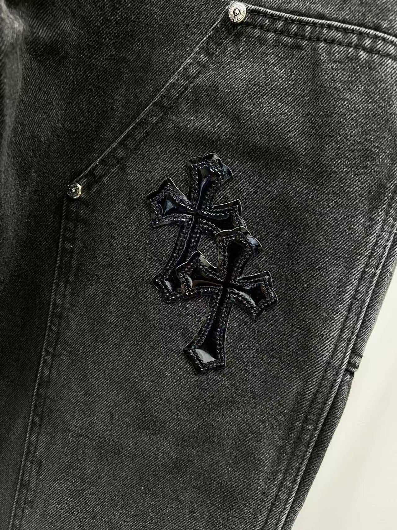 Chrome Heart Cross Carpenter Pants
