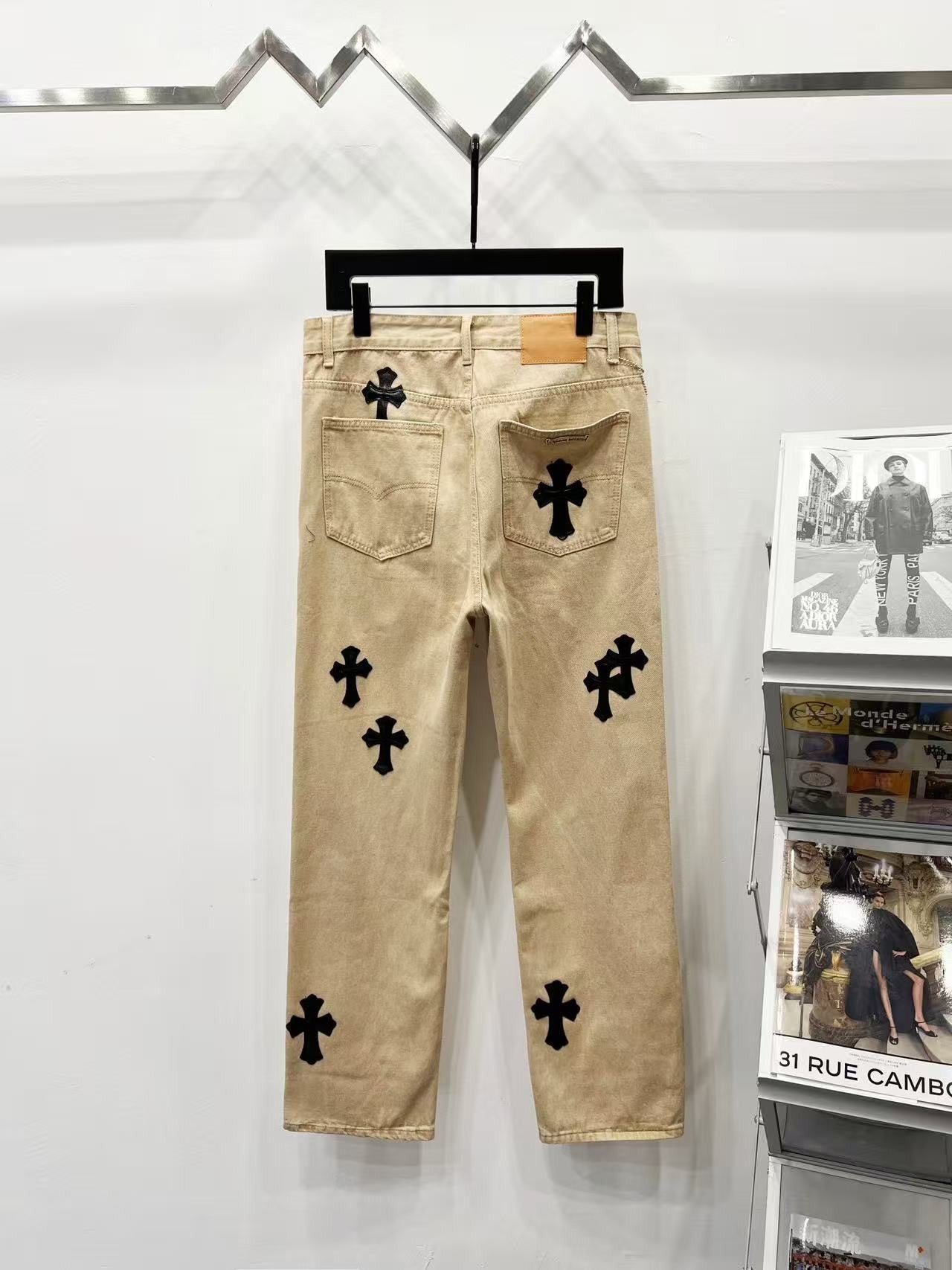Chrome Heart  Cross Jeans
