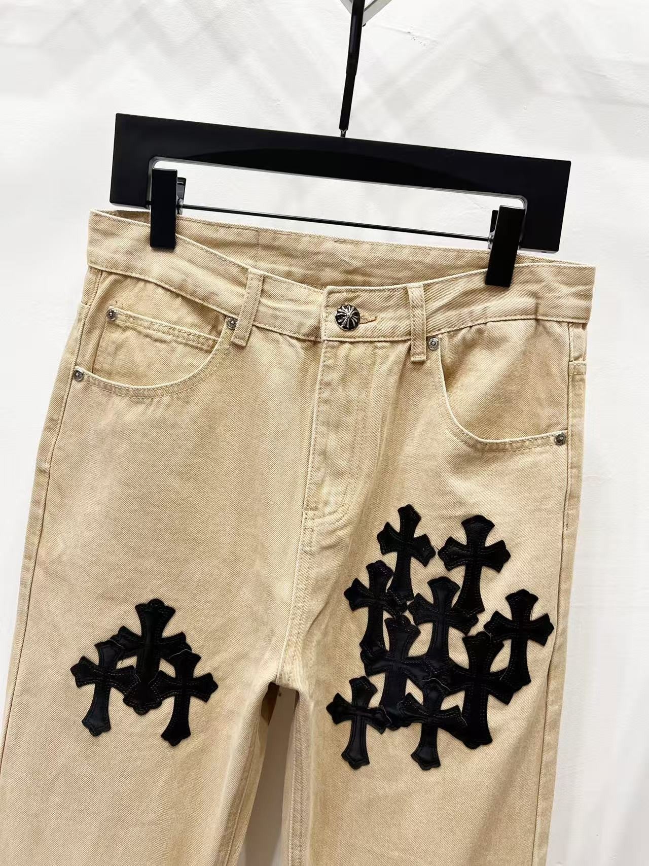 Chrome Heart  Cross Jeans