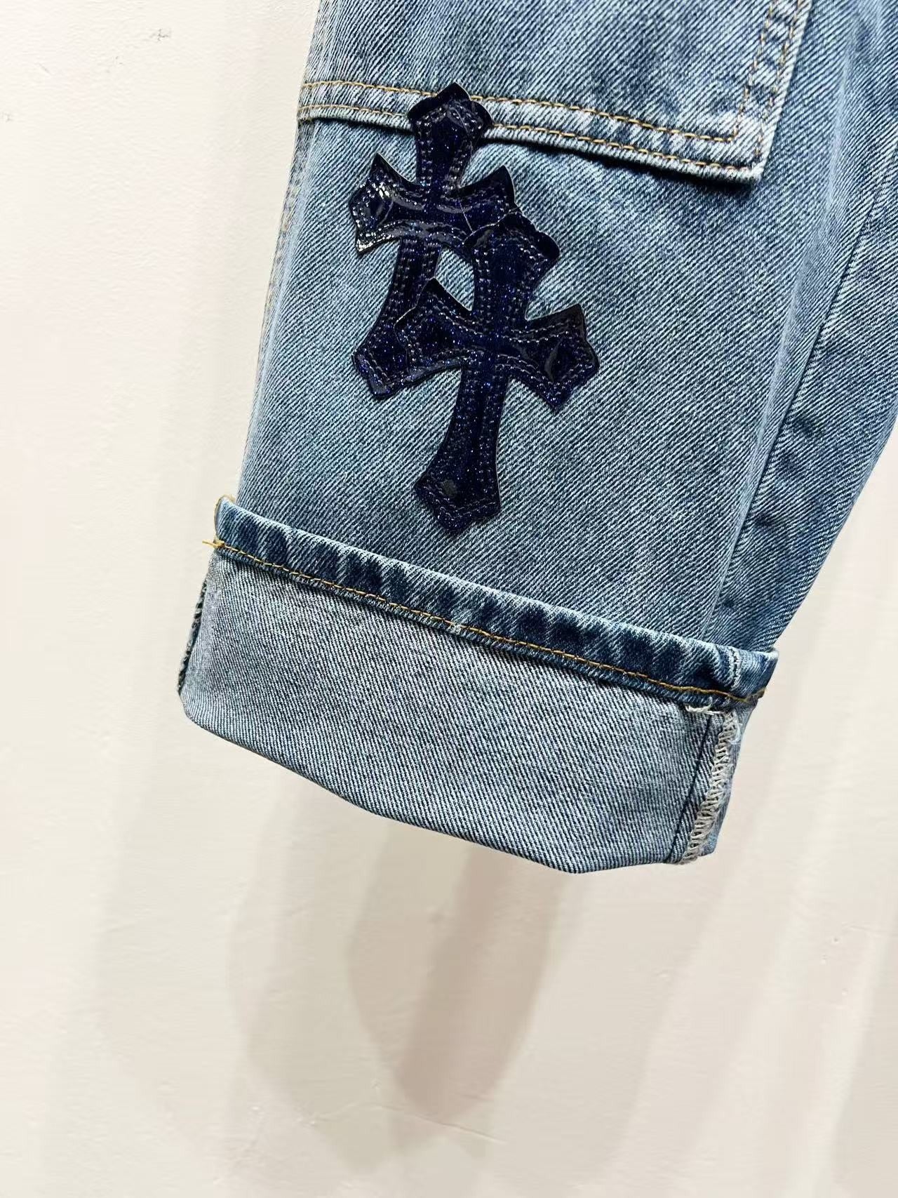 Chrome Heart Cross Carpenter Pants