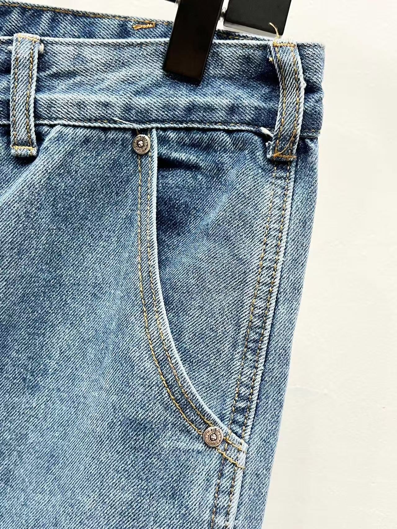 Chrome Heart Cross Carpenter Pants