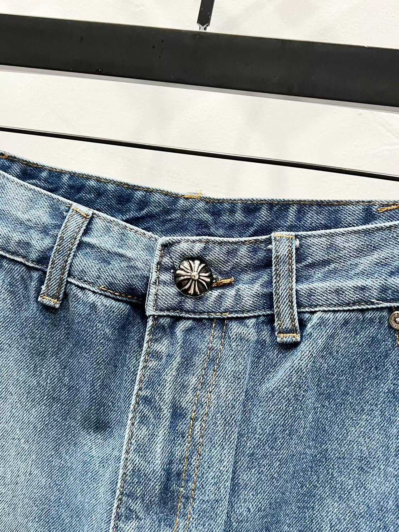 Chrome Heart Cross Carpenter Pants