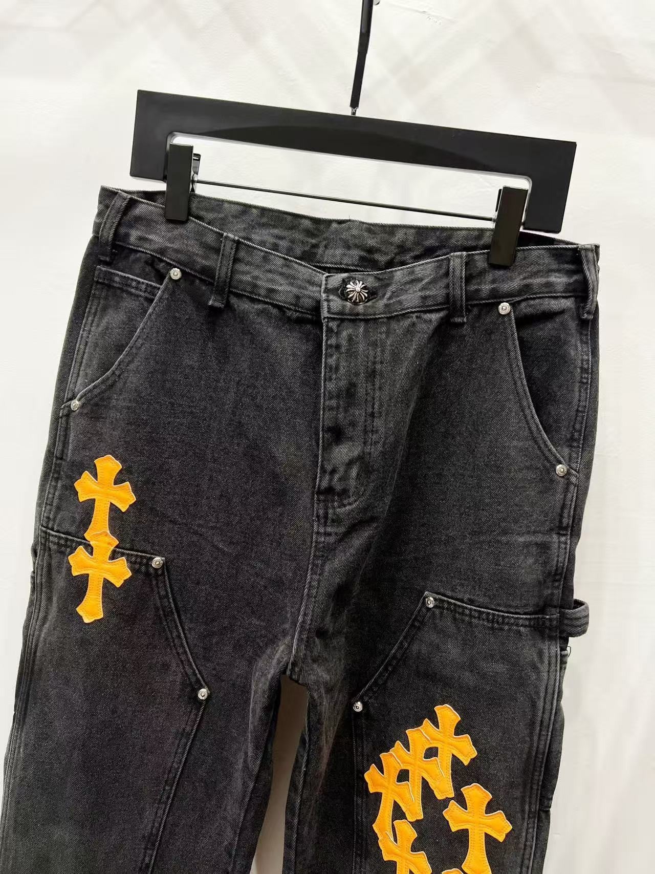 Chrome Heart Cross Carpenter Pants