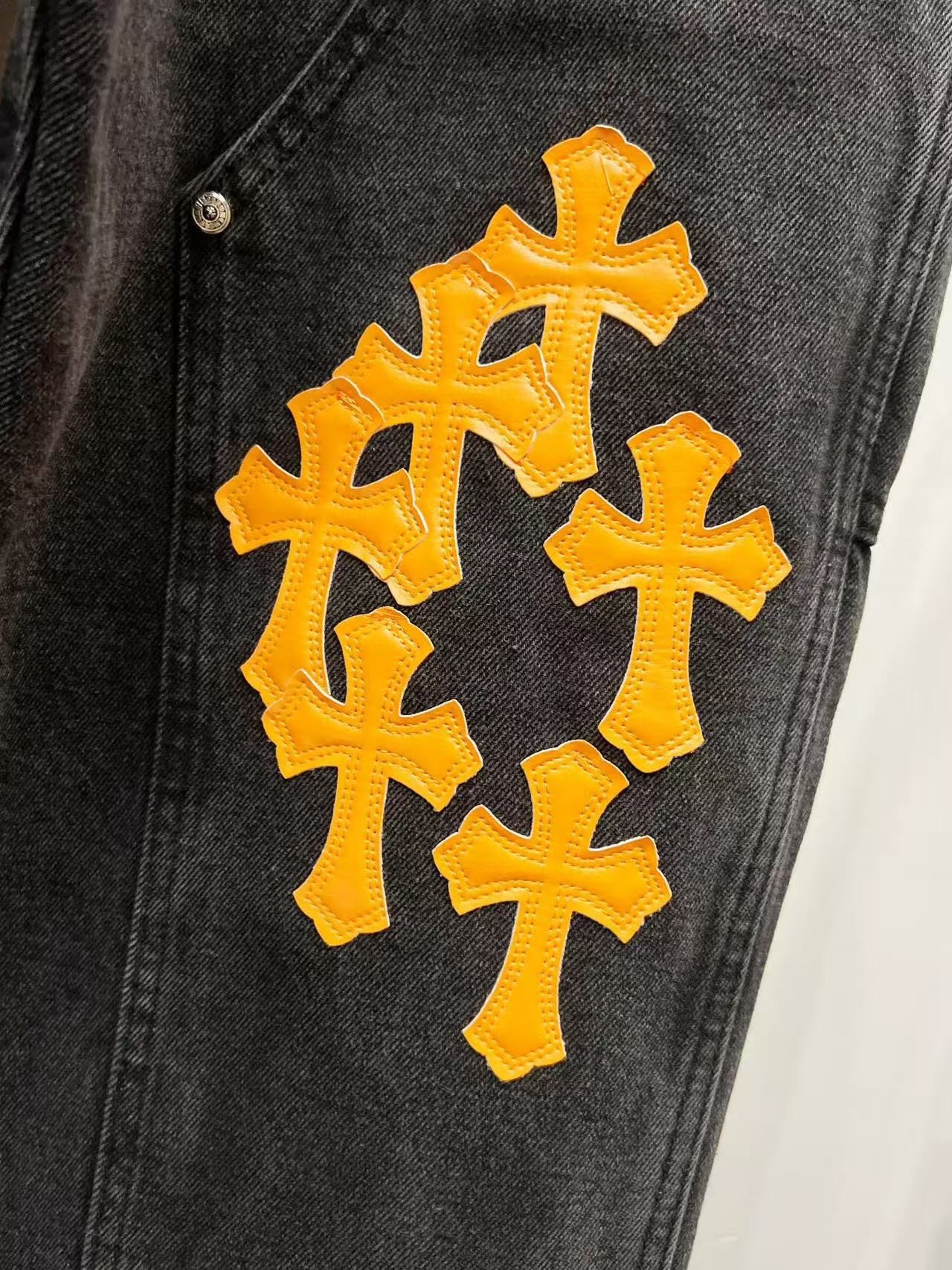 Chrome Heart Cross Carpenter Pants