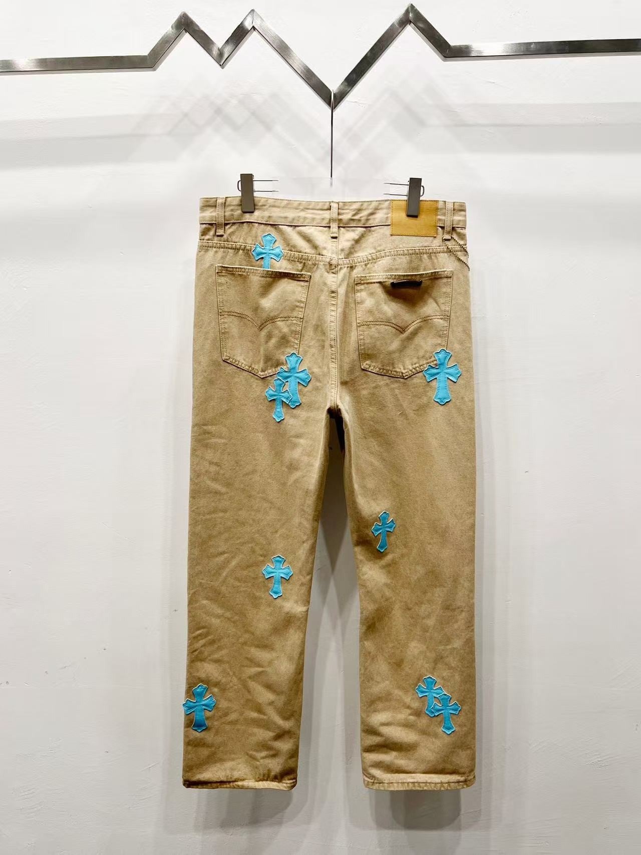 Chrome Heart Cross Jeans
