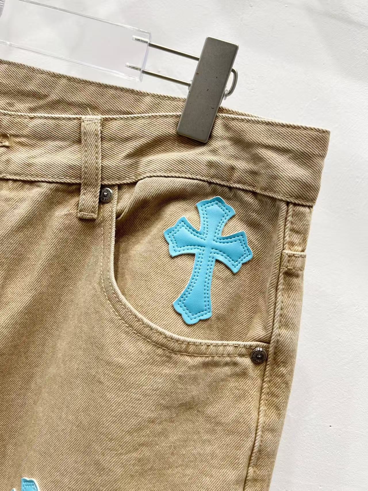Chrome Heart Cross Jeans