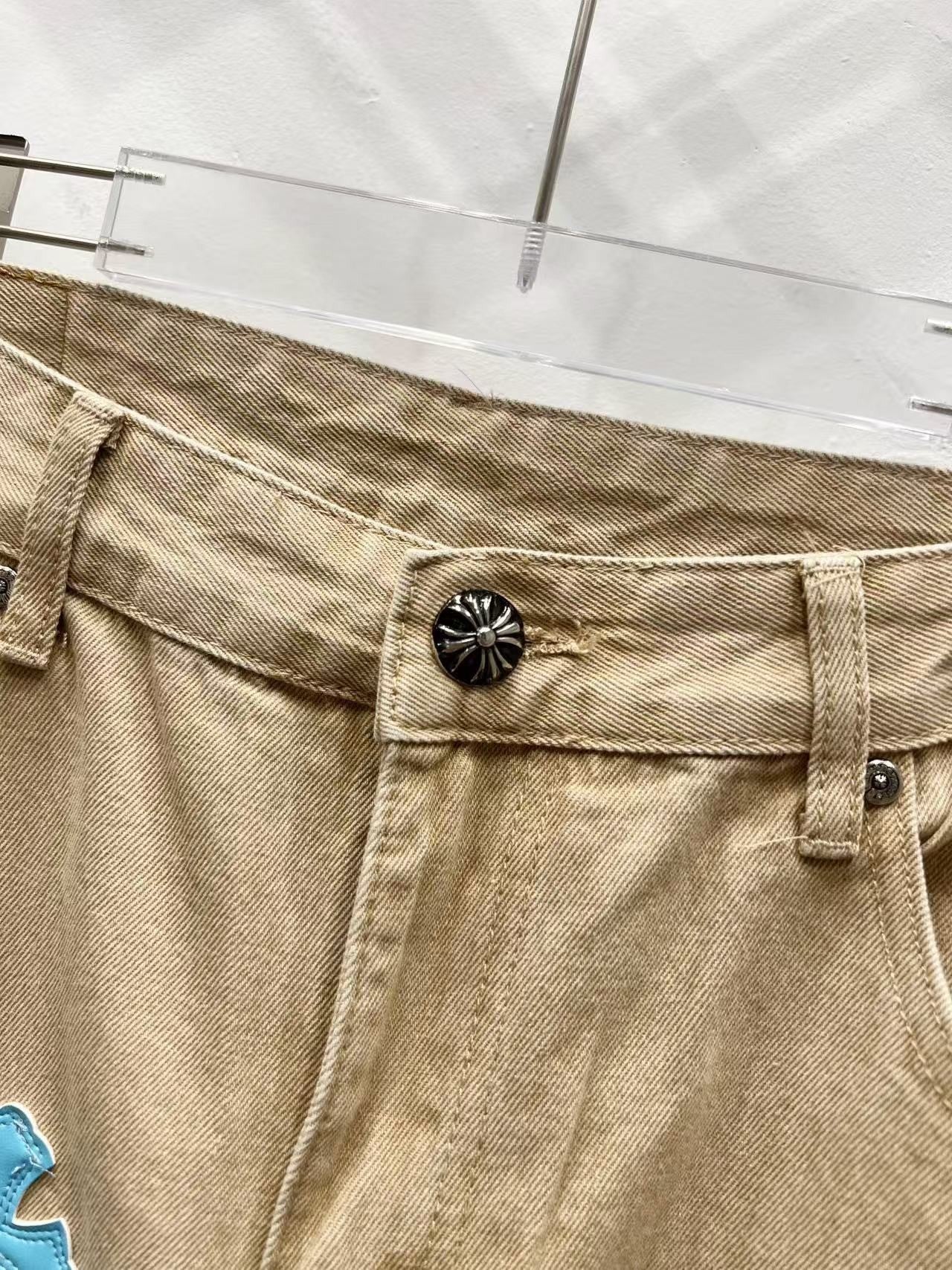 Chrome Heart Cross Jeans