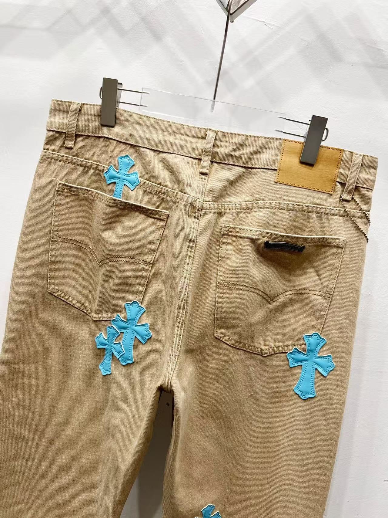 Chrome Heart Cross Jeans