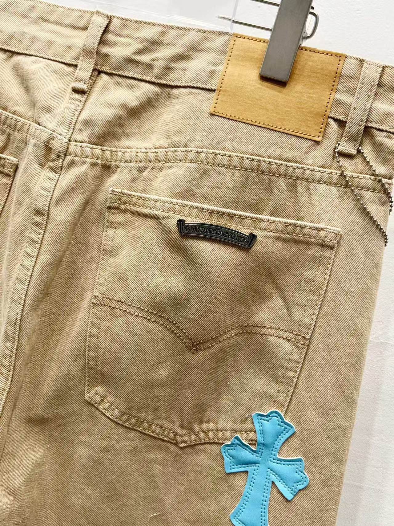 Chrome Heart Cross Jeans