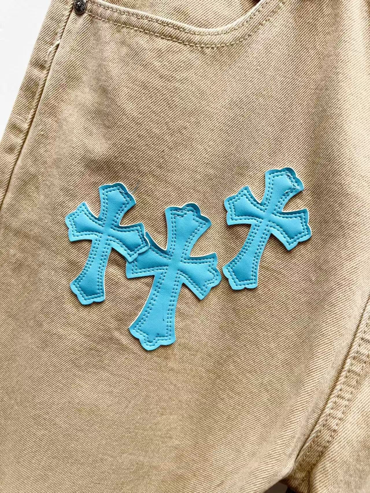 Chrome Heart Cross Jeans