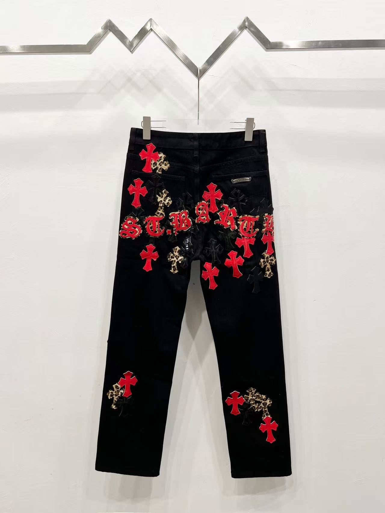Chrome Heart St. Barth Cross Jeans