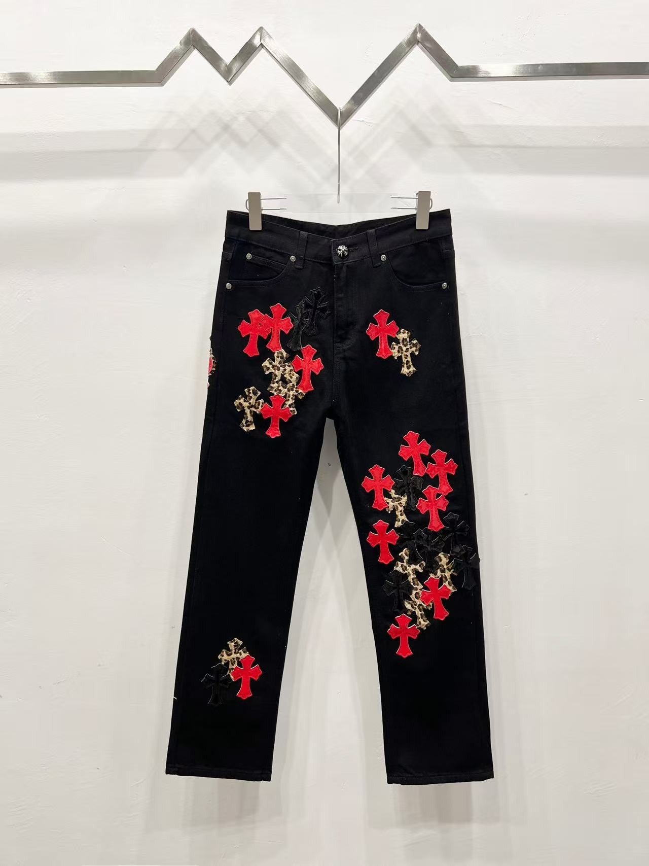 Chrome Heart St. Barth Cross Jeans