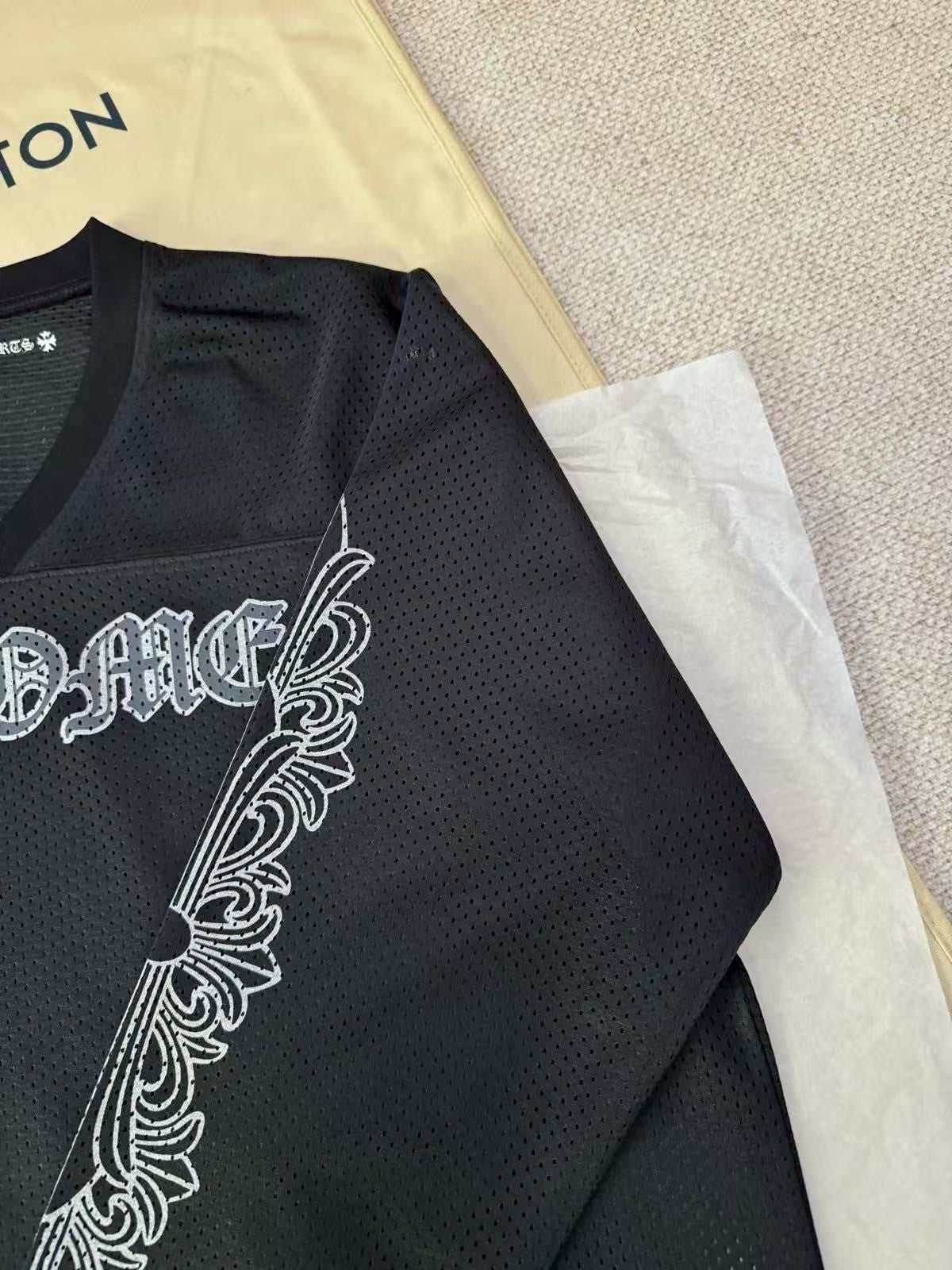 Chrome Heart Mesh Hockey Jersey