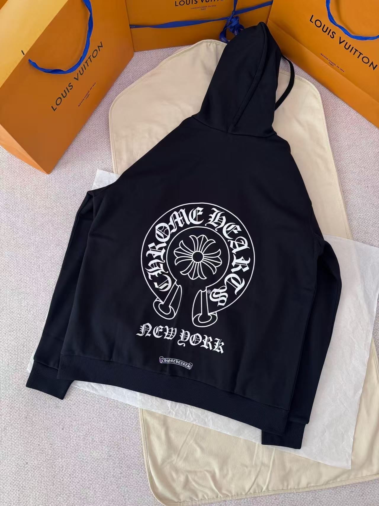 Chrome Heart New York Zip Hoodie