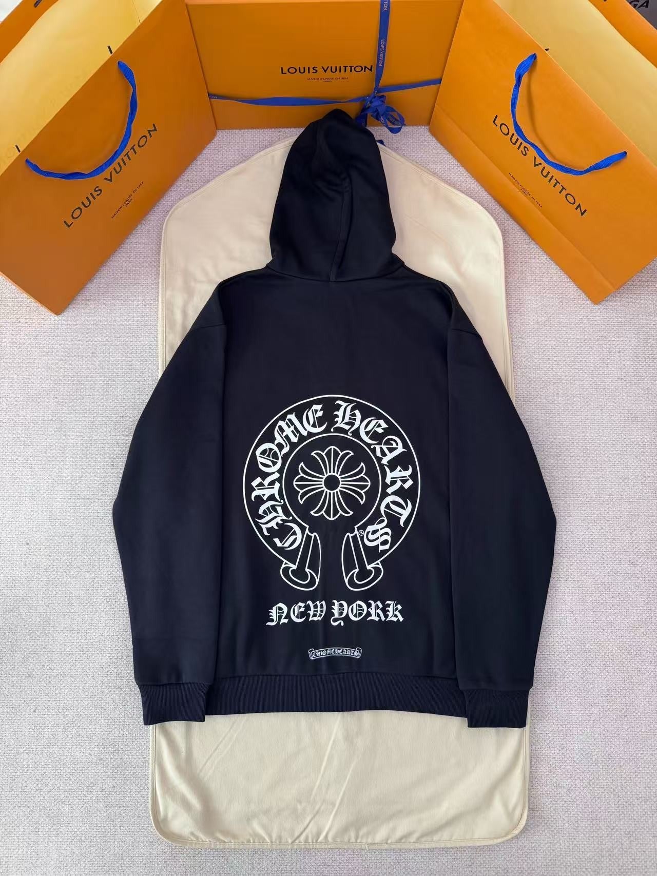 Chrome Heart New York Zip Hoodie