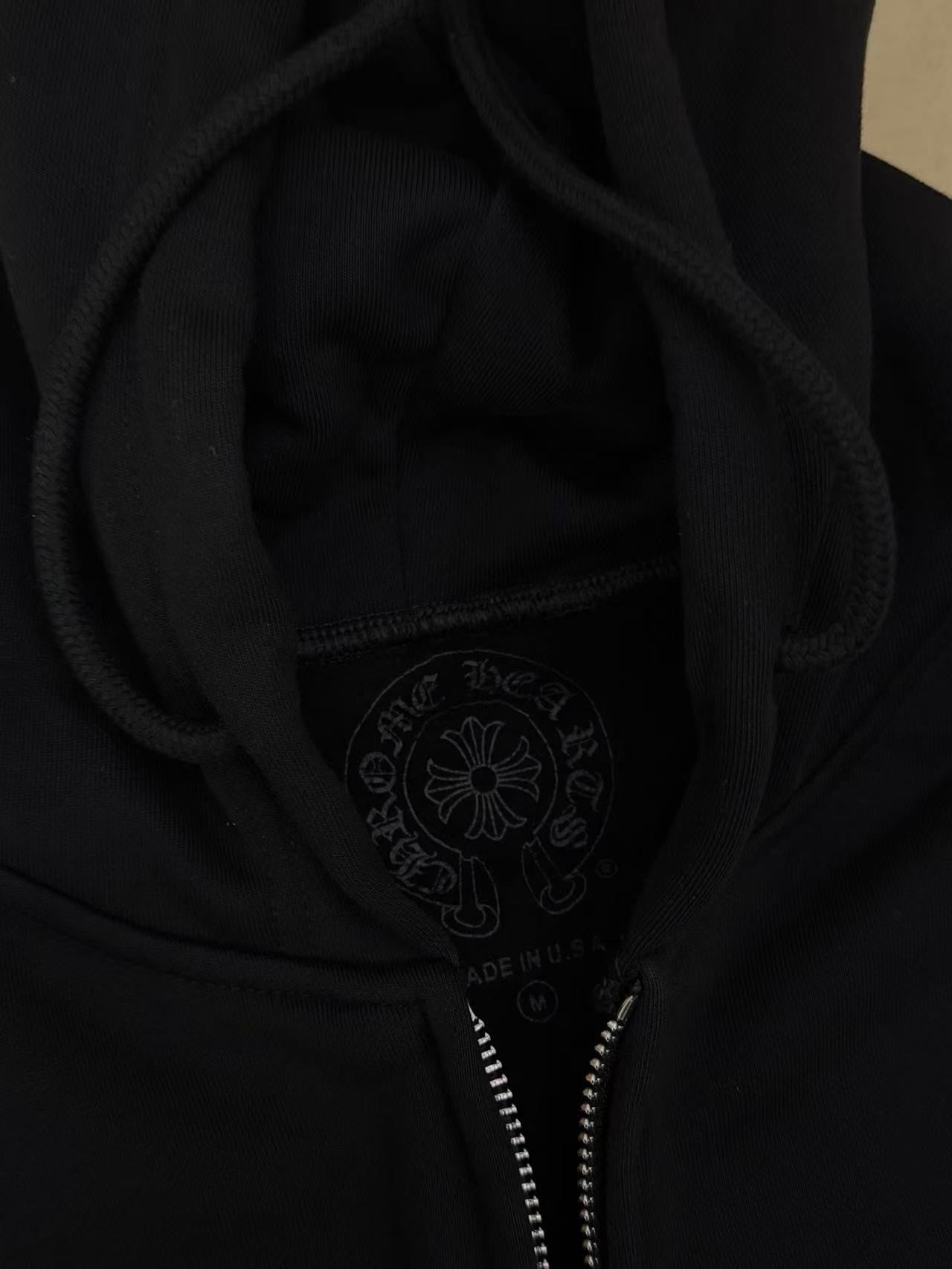 Chrome Heart Rainbow Cross Zip hoddie