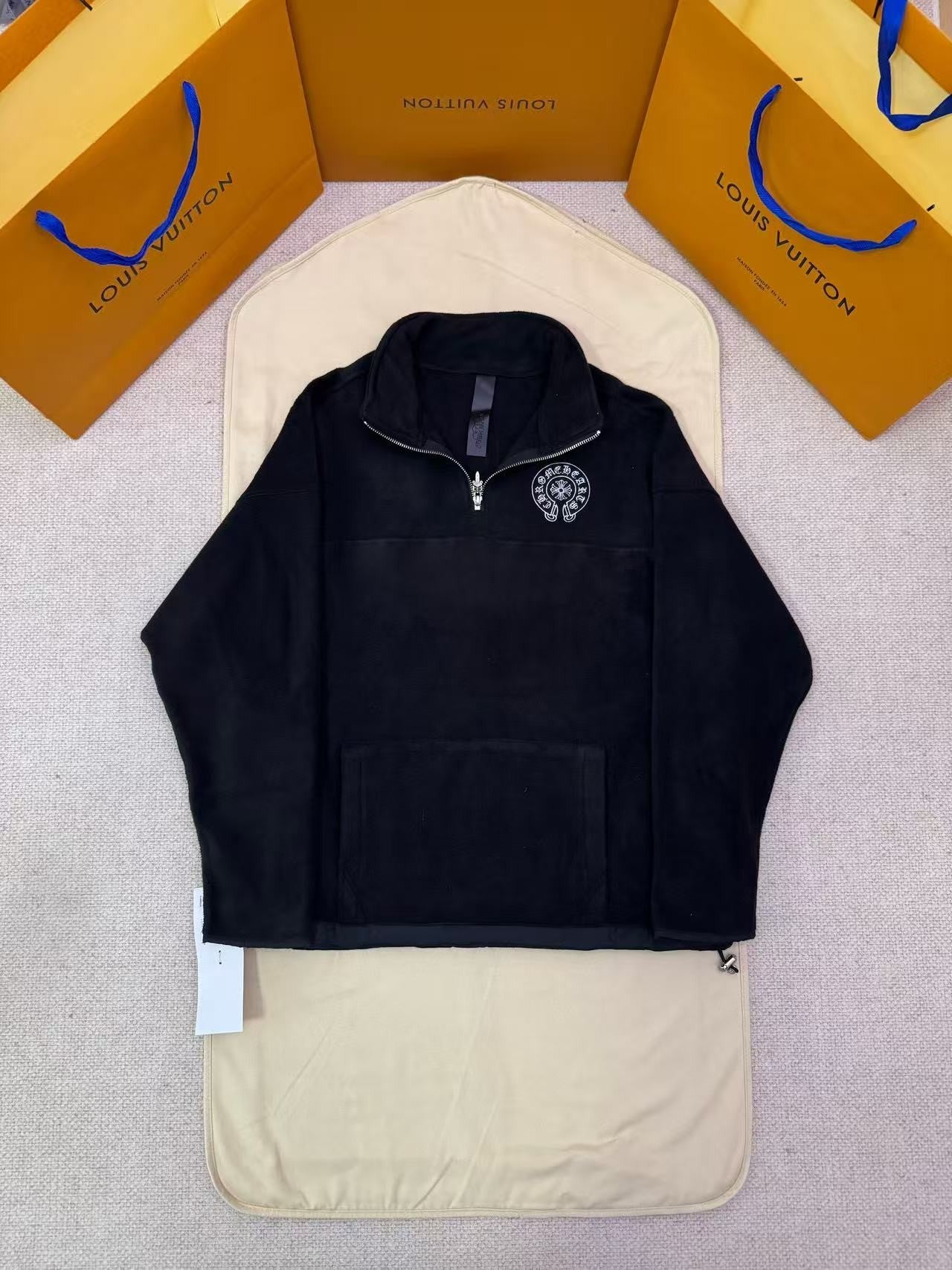 Chrome Heart Quarter-Zip Fleece