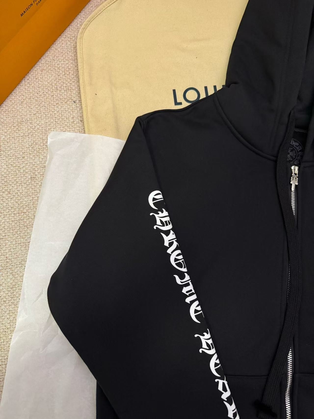 Chrome Heart Fleur Zip Hoodie