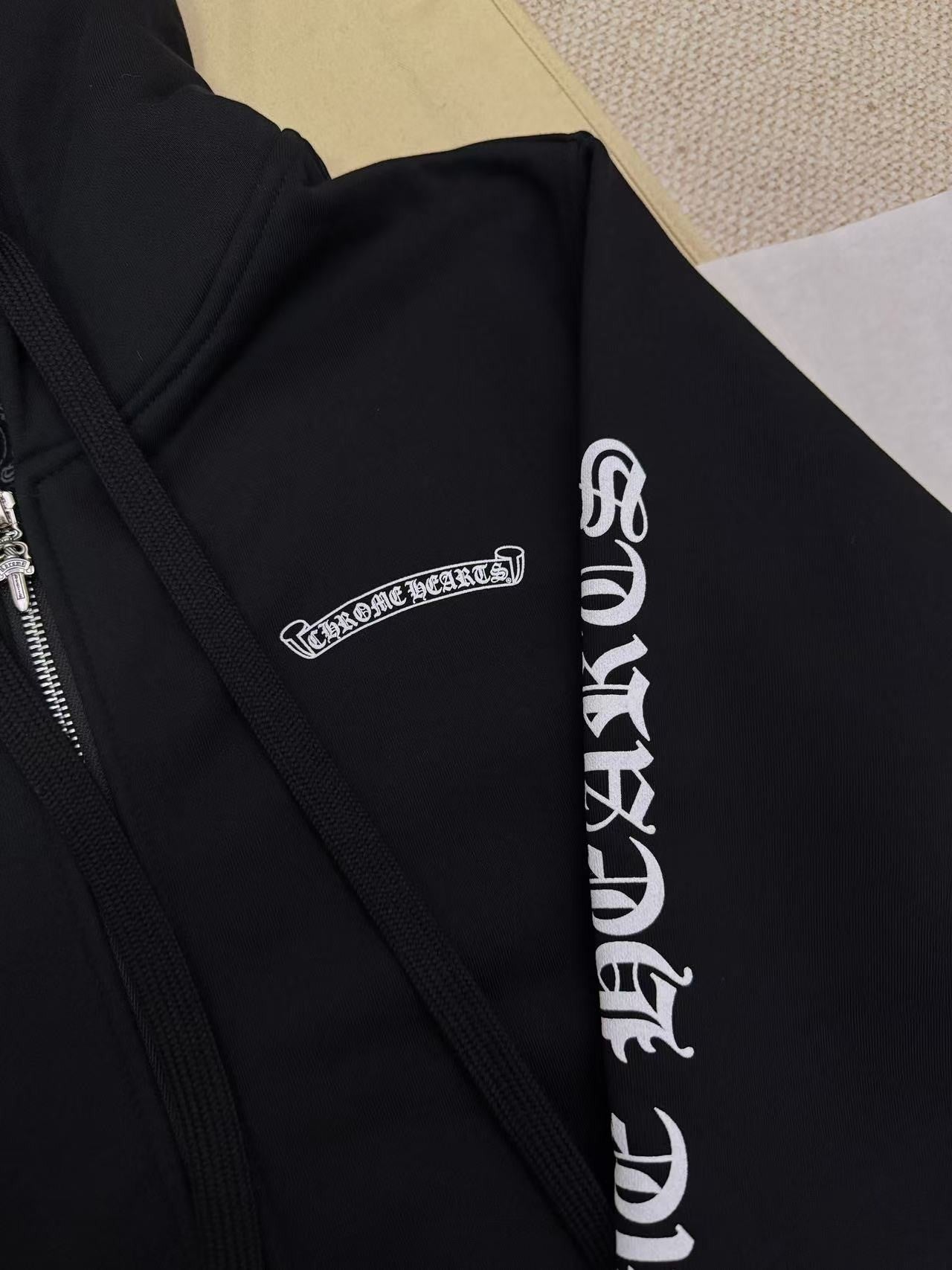 Chrome Heart Fleur Zip Hoodie