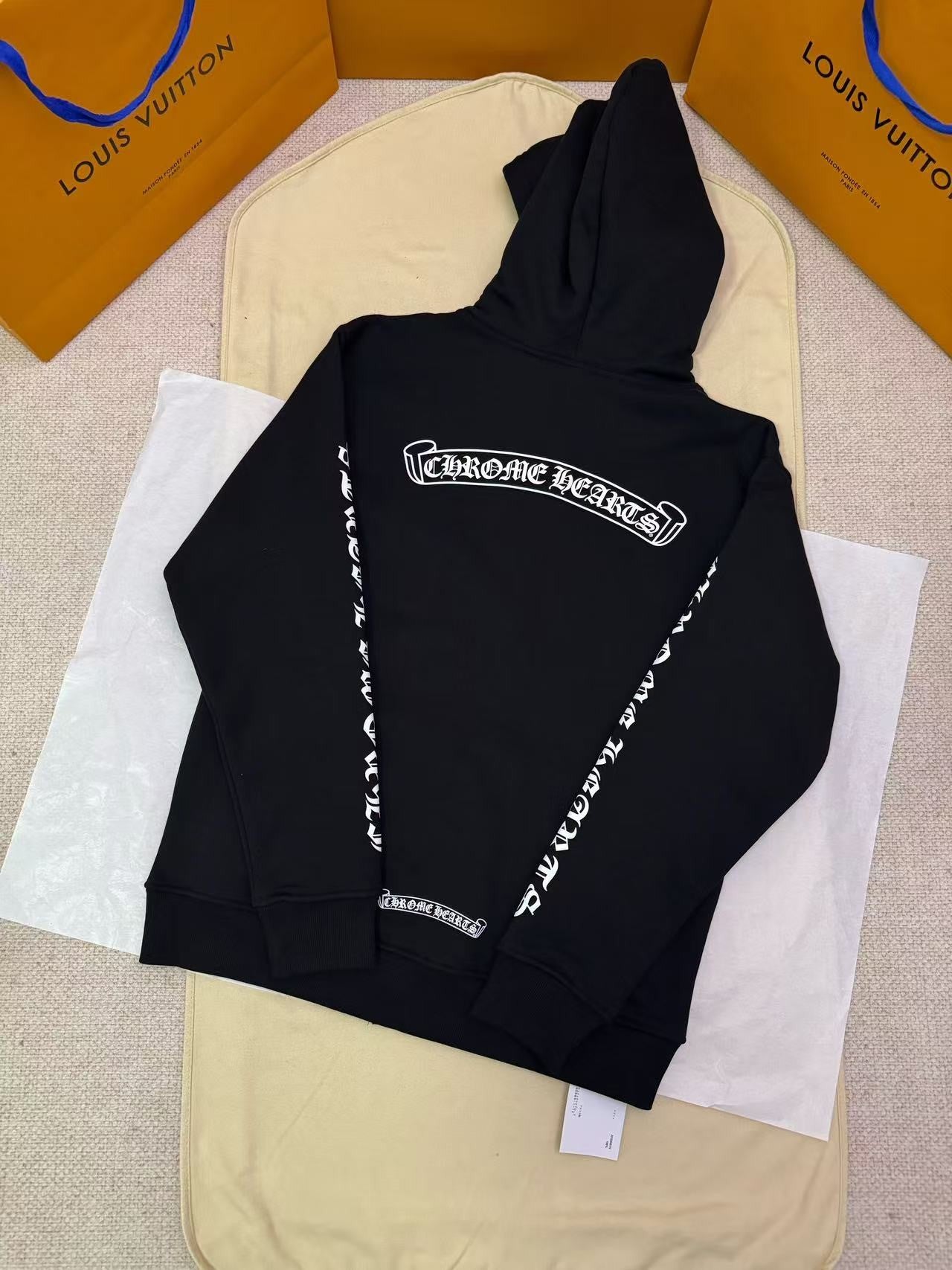 Chrome Heart Fleur Zip Hoodie
