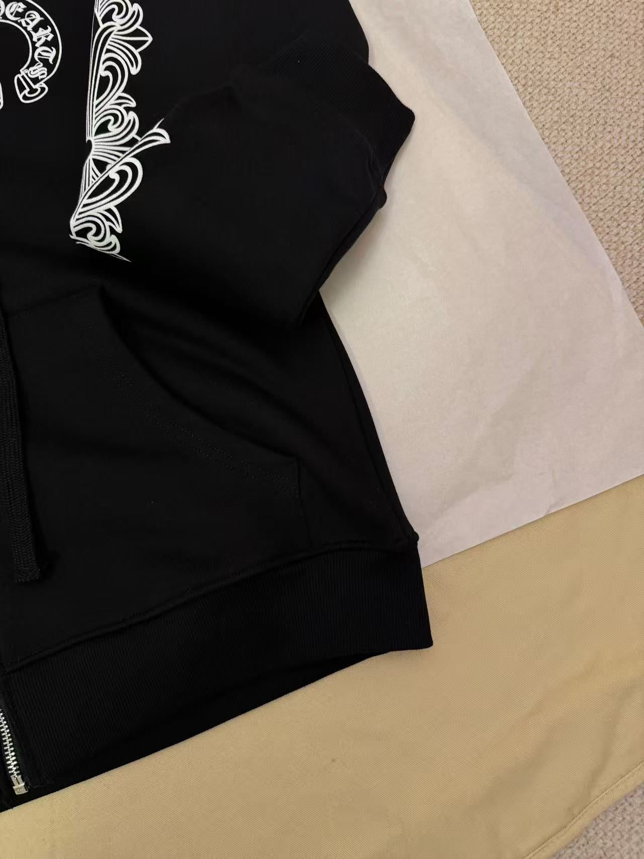 Chrome Heart Filigree Zip Hoodie