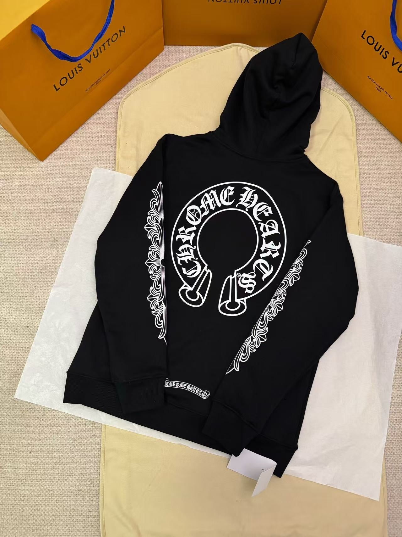 Chrome Heart Filigree Zip Hoodie