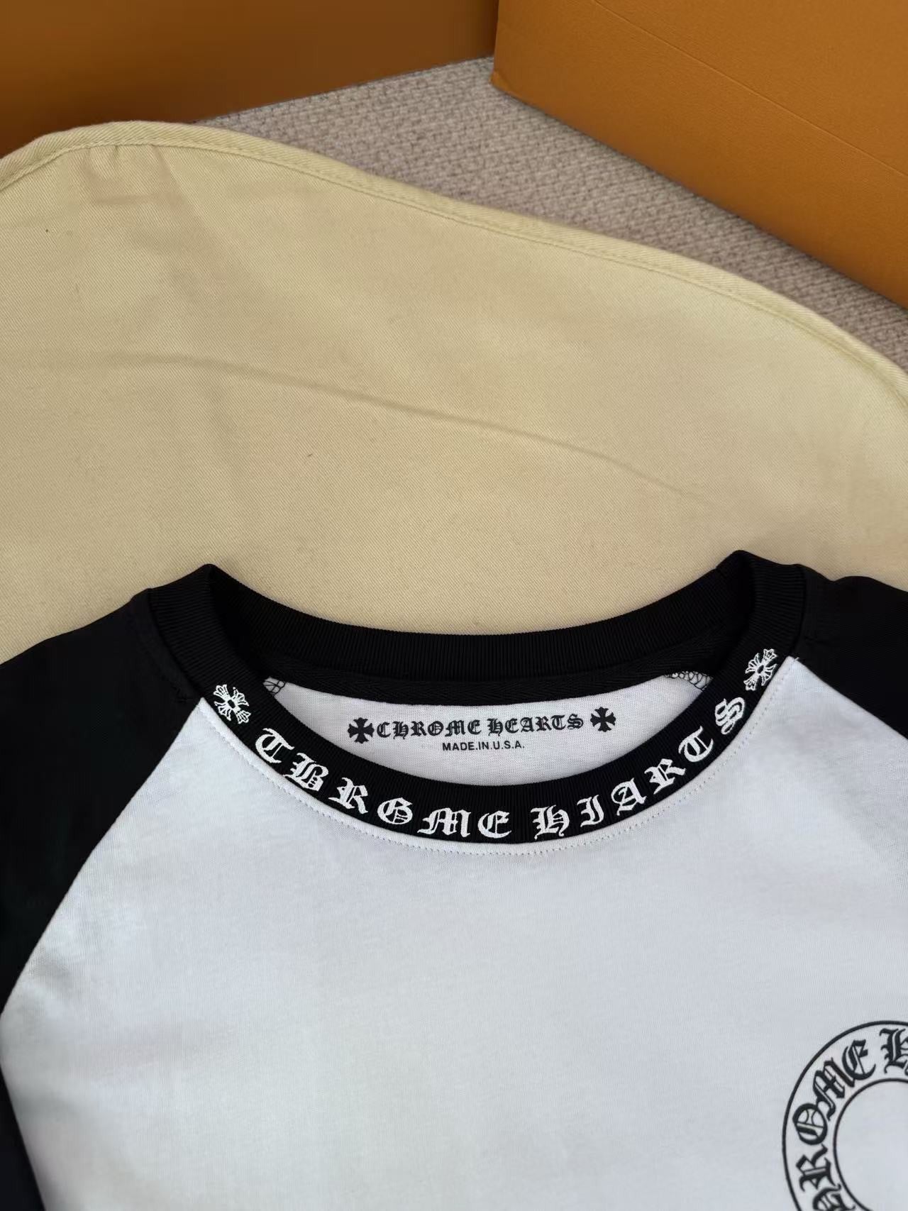 Chrome Heart Raglan Horseshoe Long Sleeve