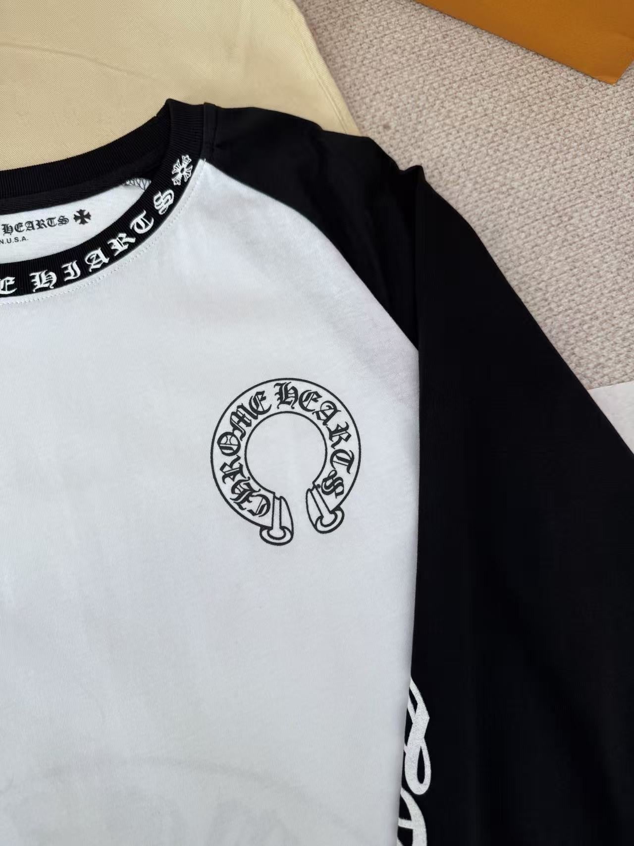 Chrome Heart Raglan Horseshoe Long Sleeve