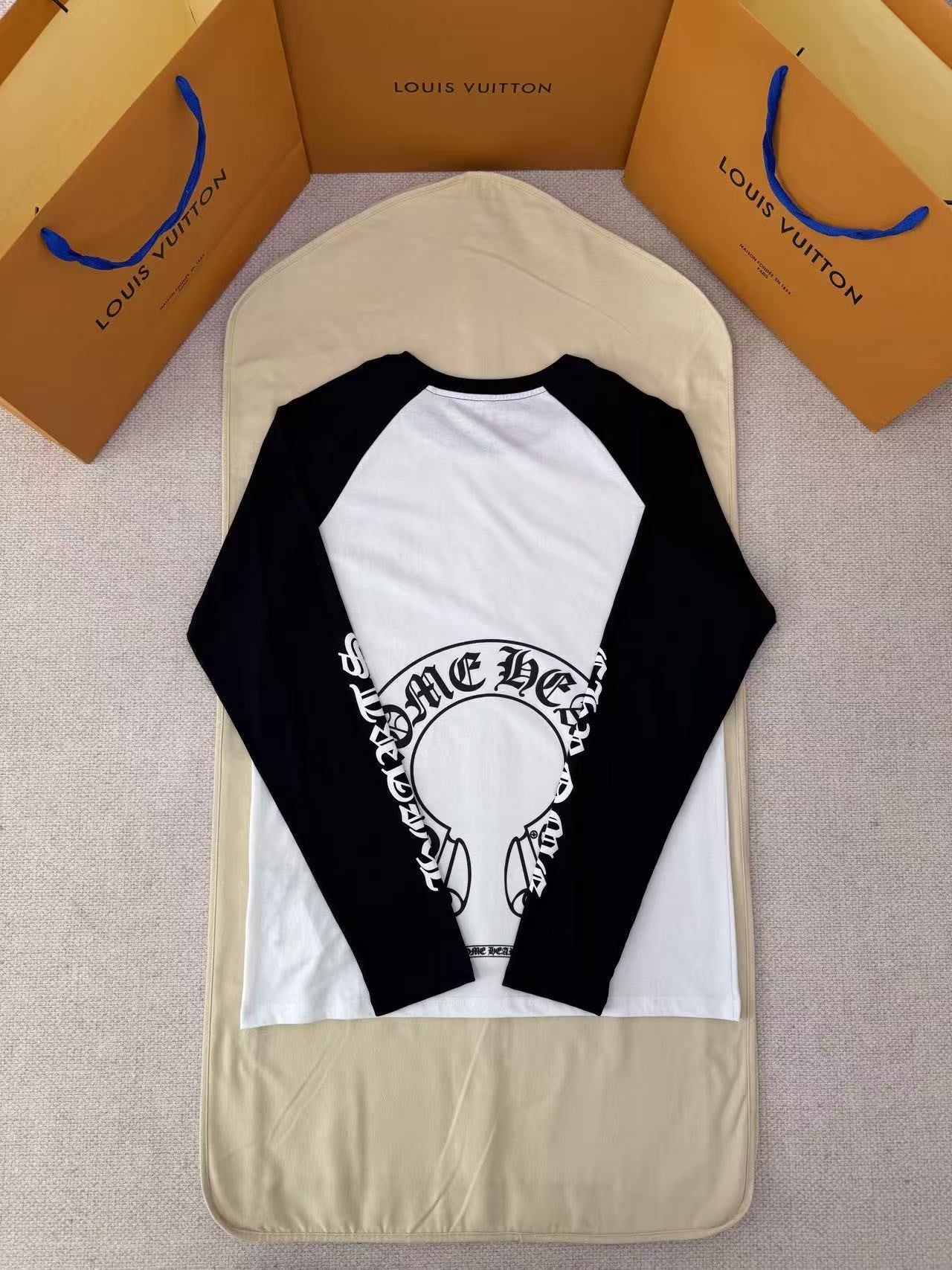 Chrome Heart Raglan Horseshoe Long Sleeve