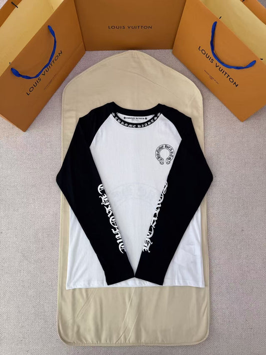 Chrome Heart Raglan Horseshoe Long Sleeve