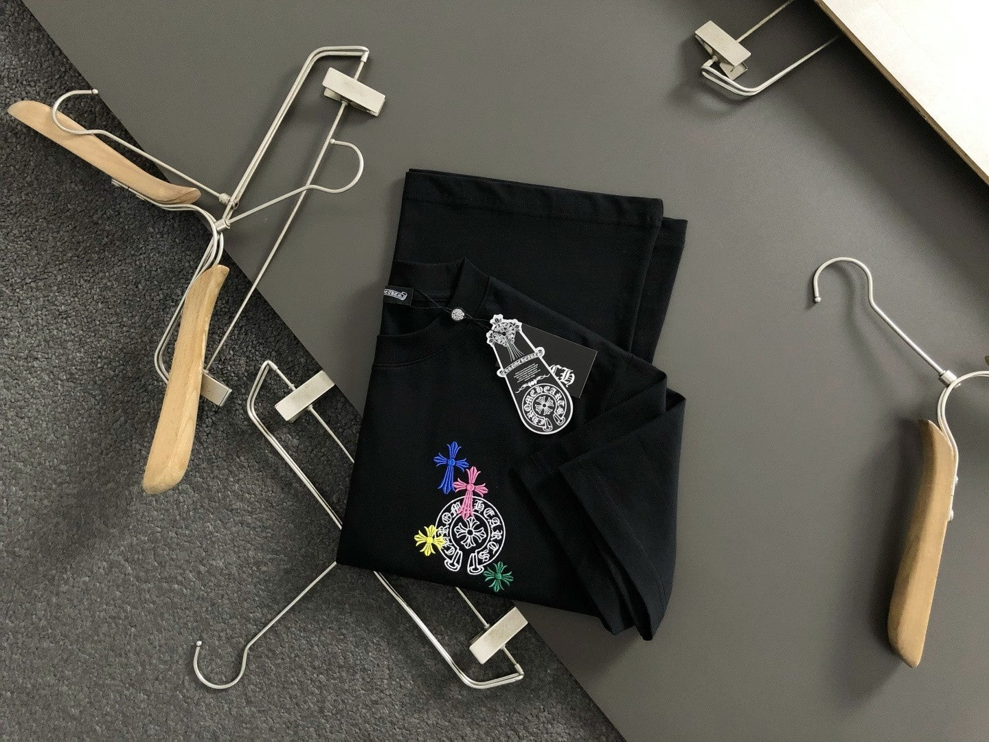 Chrome Heart Multi-Cross Banner Tee