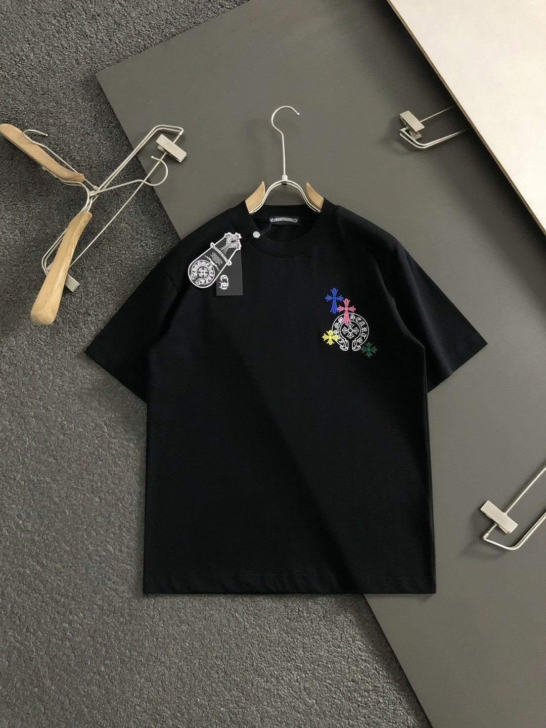 Chrome Heart Multi-Cross Banner Tee