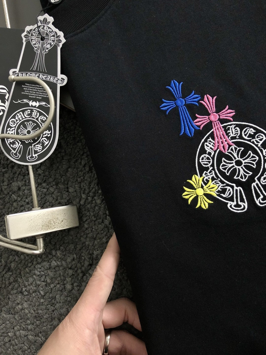 Chrome Heart Multi-Cross Banner Tee