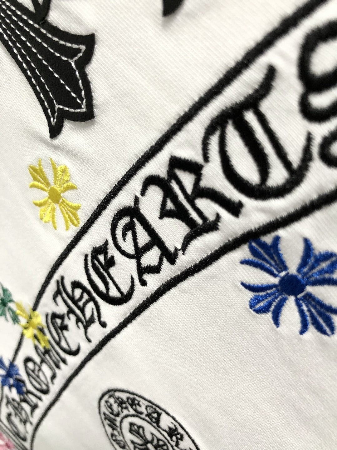 Chrome Heart Multi-Cross Banner Tee