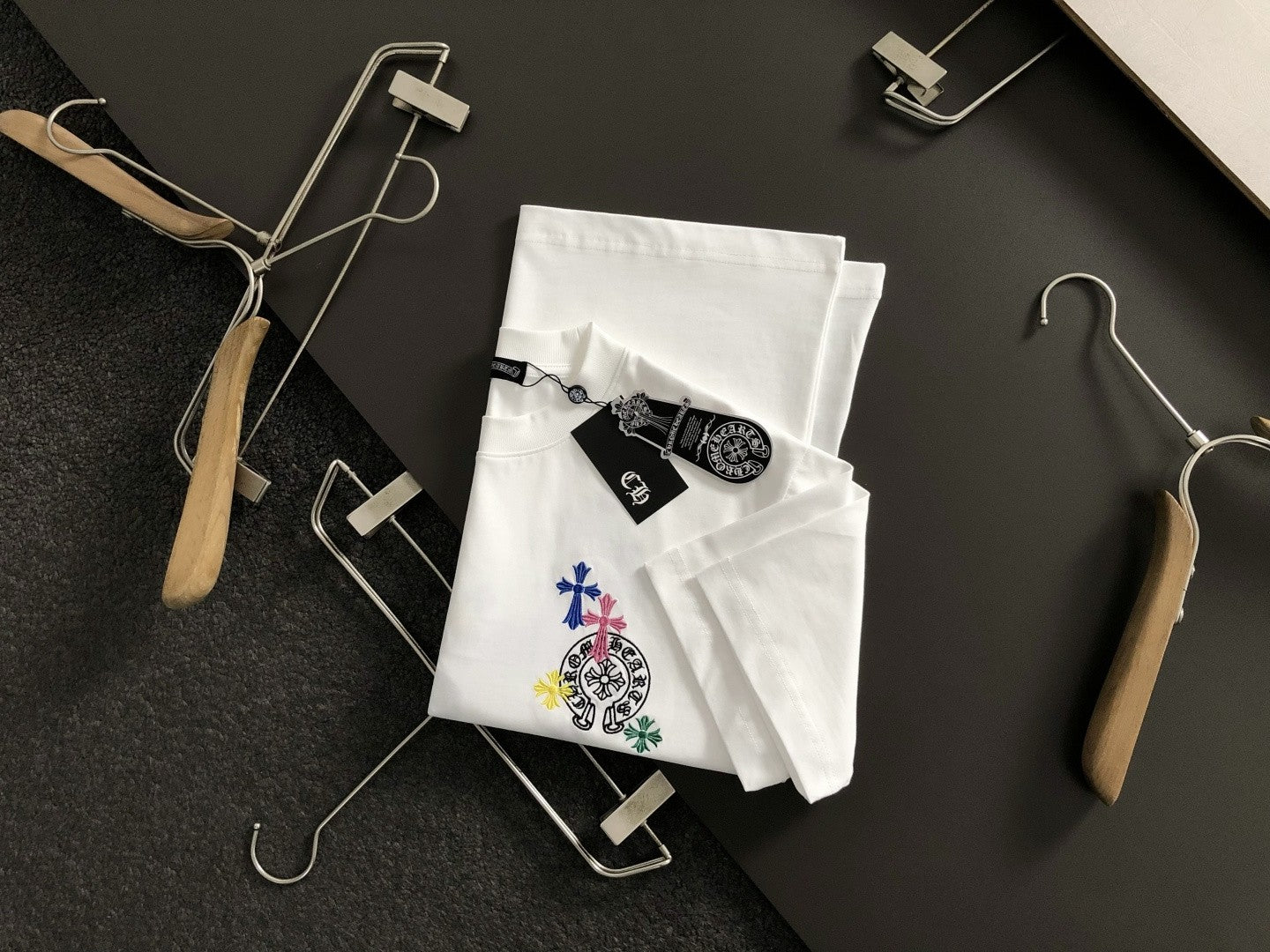 Chrome Heart Multi-Cross Banner Tee